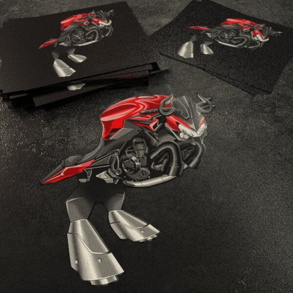 Kawasaki Z 650 Inspired Stickers - Set of 3 Motorcycle Decals for Riders