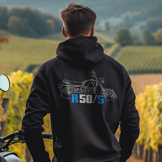 BMW R50/5 Hoodie - Motorcycle Sweatshirt for Motorrad Riders