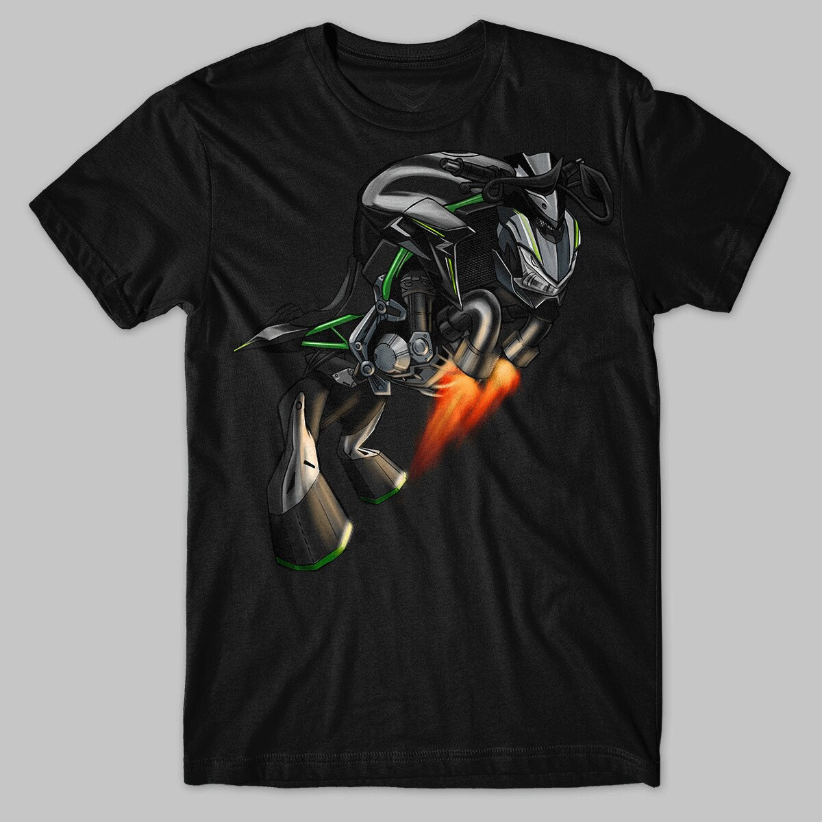 Kawasaki Z 900 Inspired T-Shirt - Motorcycle Tee Shirt for Riders