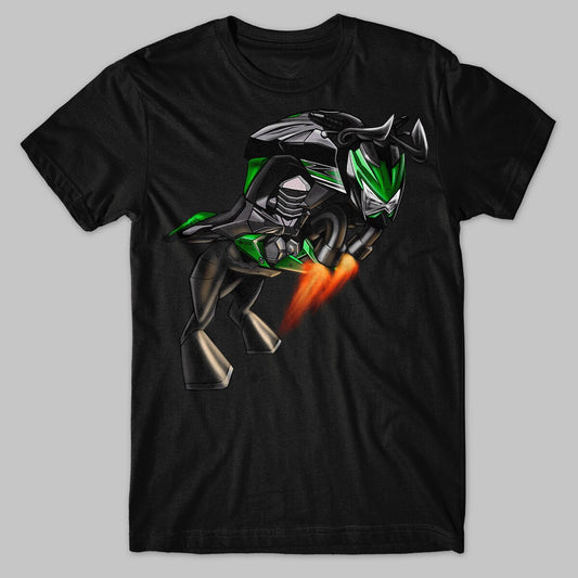 Kawasaki Z 800 Inspired T-Shirt - Motorcycle Tee Shirt for Riders