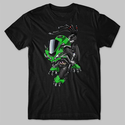 Kawasaki ZX-6R 2019-21 Inspired T-Shirt - Motorcycle Tee Shirt for Riders