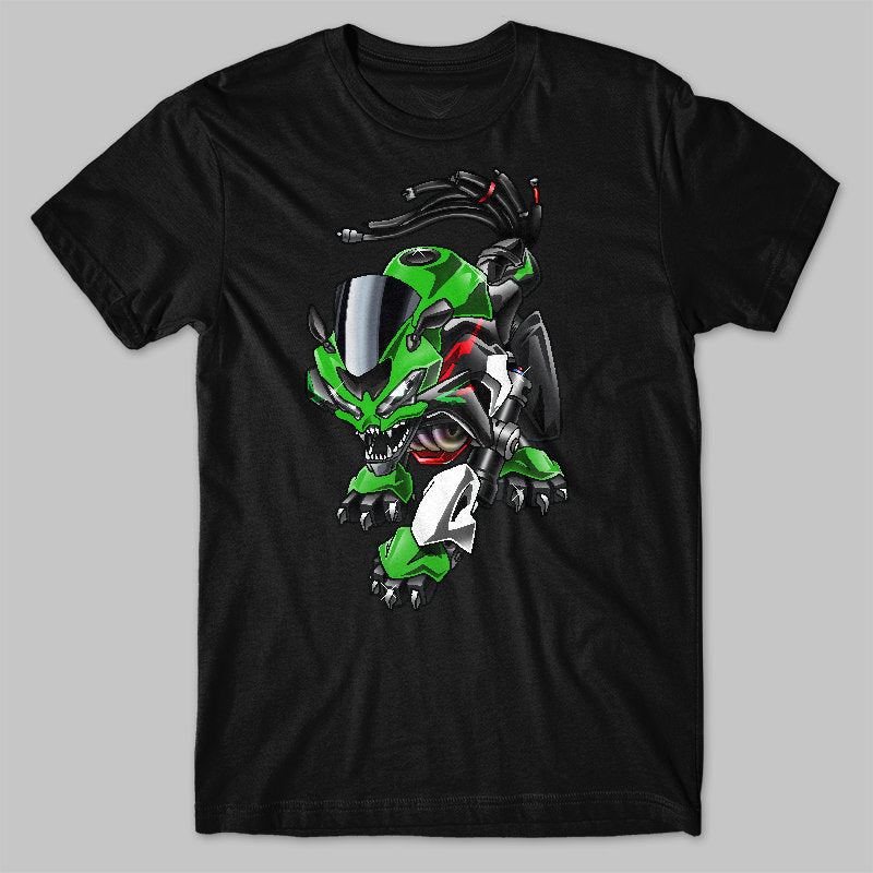 Kawasaki ZX-6R 2019-21 Inspired T-Shirt - Motorcycle Tee Shirt for Riders