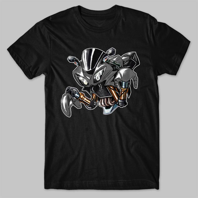 Kawasaki Ninja ZX-10R Inspired T-Shirt - Motorcycle Tee Shirt for Riders