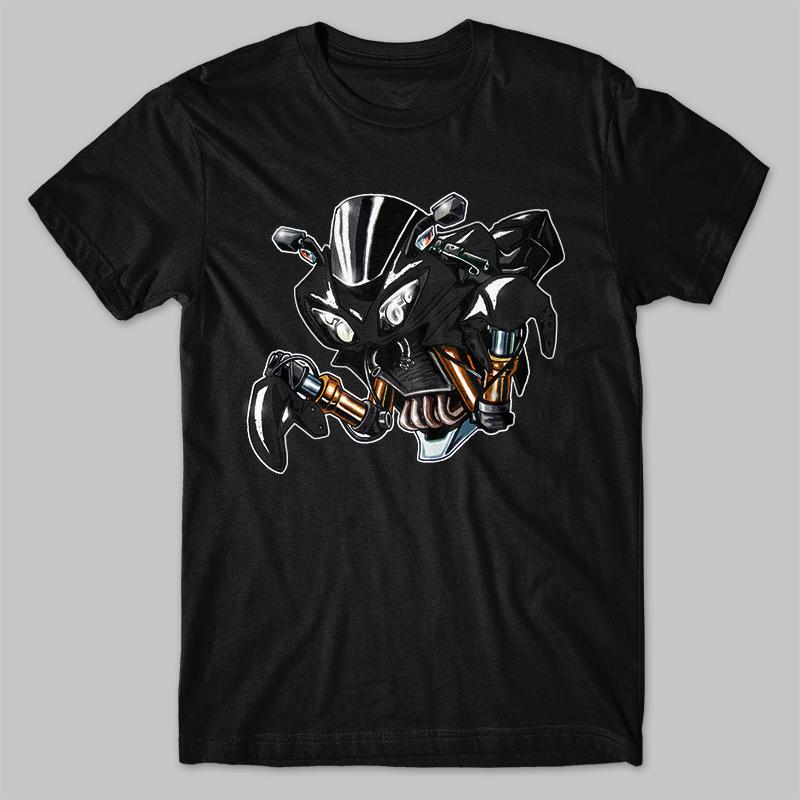 Kawasaki Ninja ZX-10R Inspired T-Shirt - Motorcycle Tee Shirt for Riders