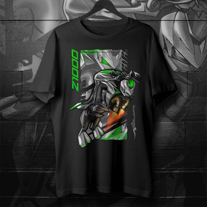 Kawasaki Z 1000 2014-16 Inspired T-Shirt - Motorcycle Tee Shirt for Riders