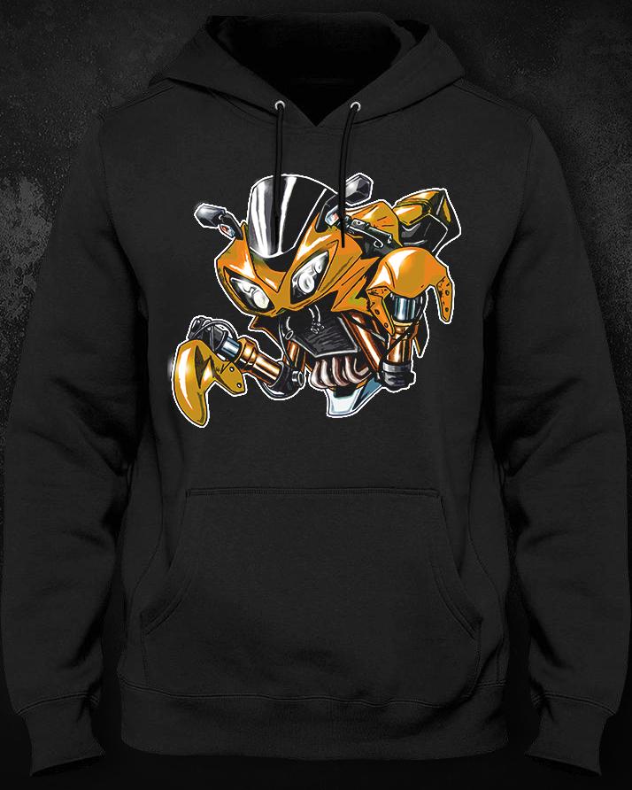 Kawasaki Ninja ZX-10R Inspired Hoodie - Motorcycle Sweatshirt for Riders