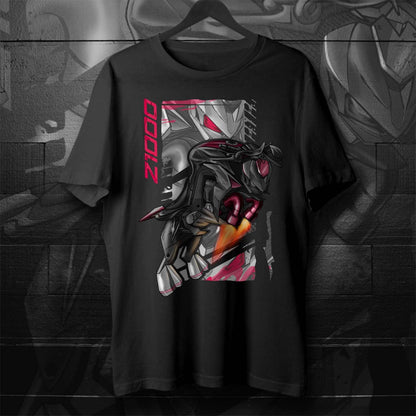 Kawasaki Z 1000 2014-16 Inspired T-Shirt - Motorcycle Tee Shirt for Riders