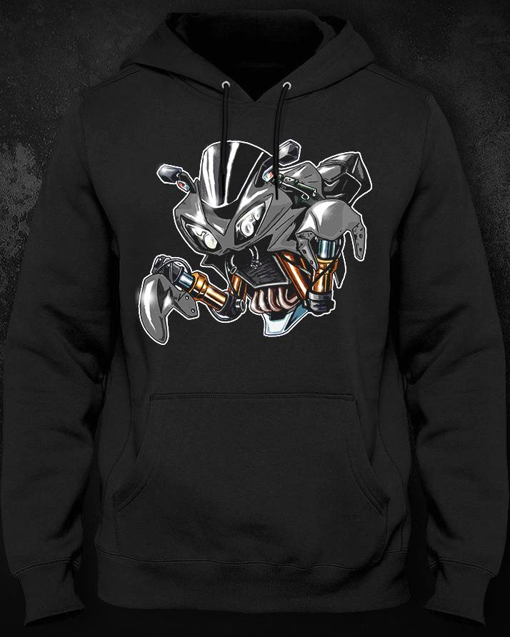 Kawasaki Ninja ZX-10R Inspired Hoodie - Motorcycle Sweatshirt for Riders