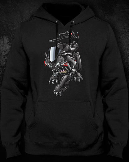 Kawasaki ZX-6R 2019-21 Inspired Hoodie - Motorcycle Sweatshirt for Riders