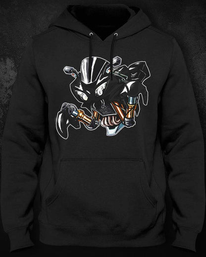 Kawasaki Ninja ZX-10R Inspired Hoodie - Motorcycle Sweatshirt for Riders