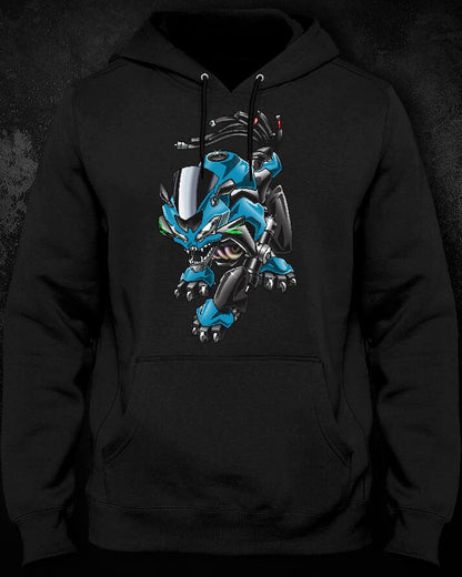 Kawasaki ZX-6R 2019-21 Inspired Hoodie - Motorcycle Sweatshirt for Riders