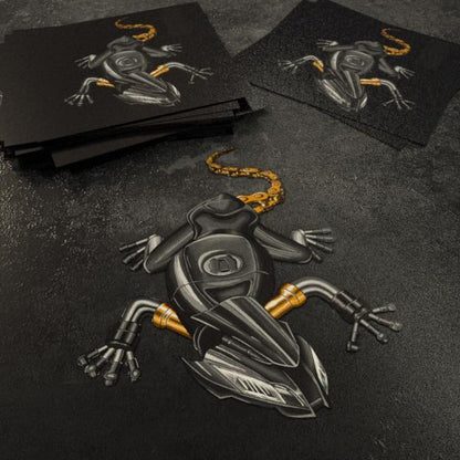 Kawasaki Ninja ZX-10R Inspired Stickers - Set of 3 Motorcycle Decals for Riders