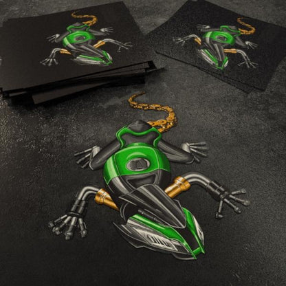 Kawasaki Ninja ZX-10R Inspired Stickers - Set of 3 Motorcycle Decals for Riders