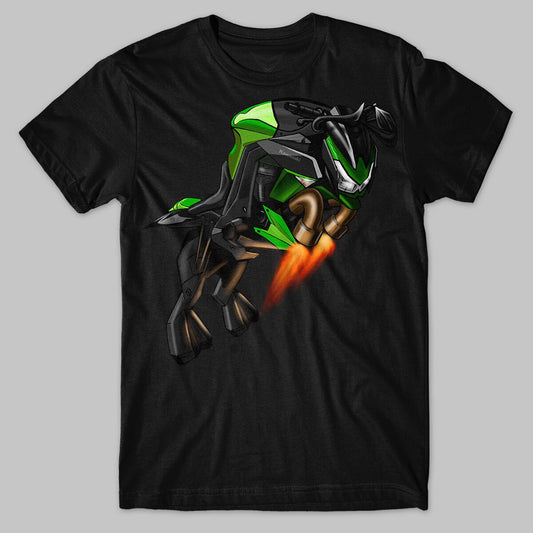 Kawasaki Z 1000 Inspired T-Shirt - Motorcycle Tee Shirt for Riders