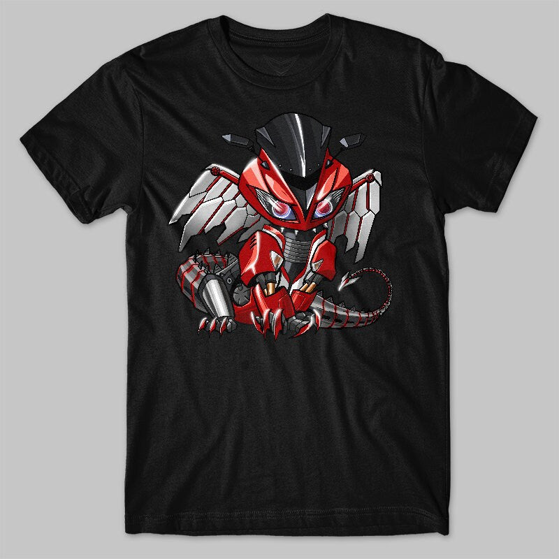 Kawasaki ZX-6R 2009-12 Inspired T-Shirt - Motorcycle Tee Shirt for Riders