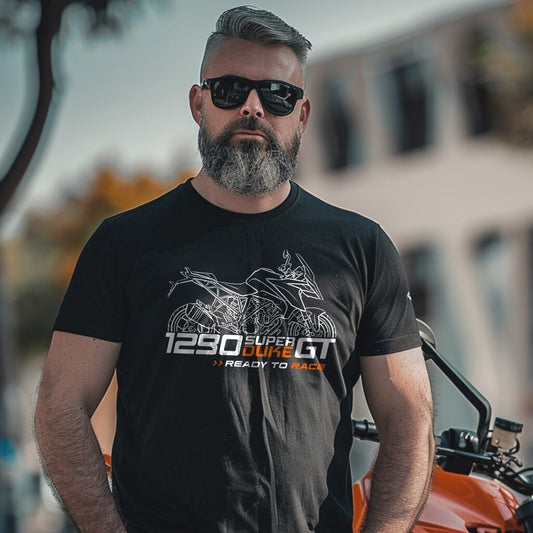 KTM 1290 Super Duke GT T-Shirt - Motorcycle Tee Shirt for Riders