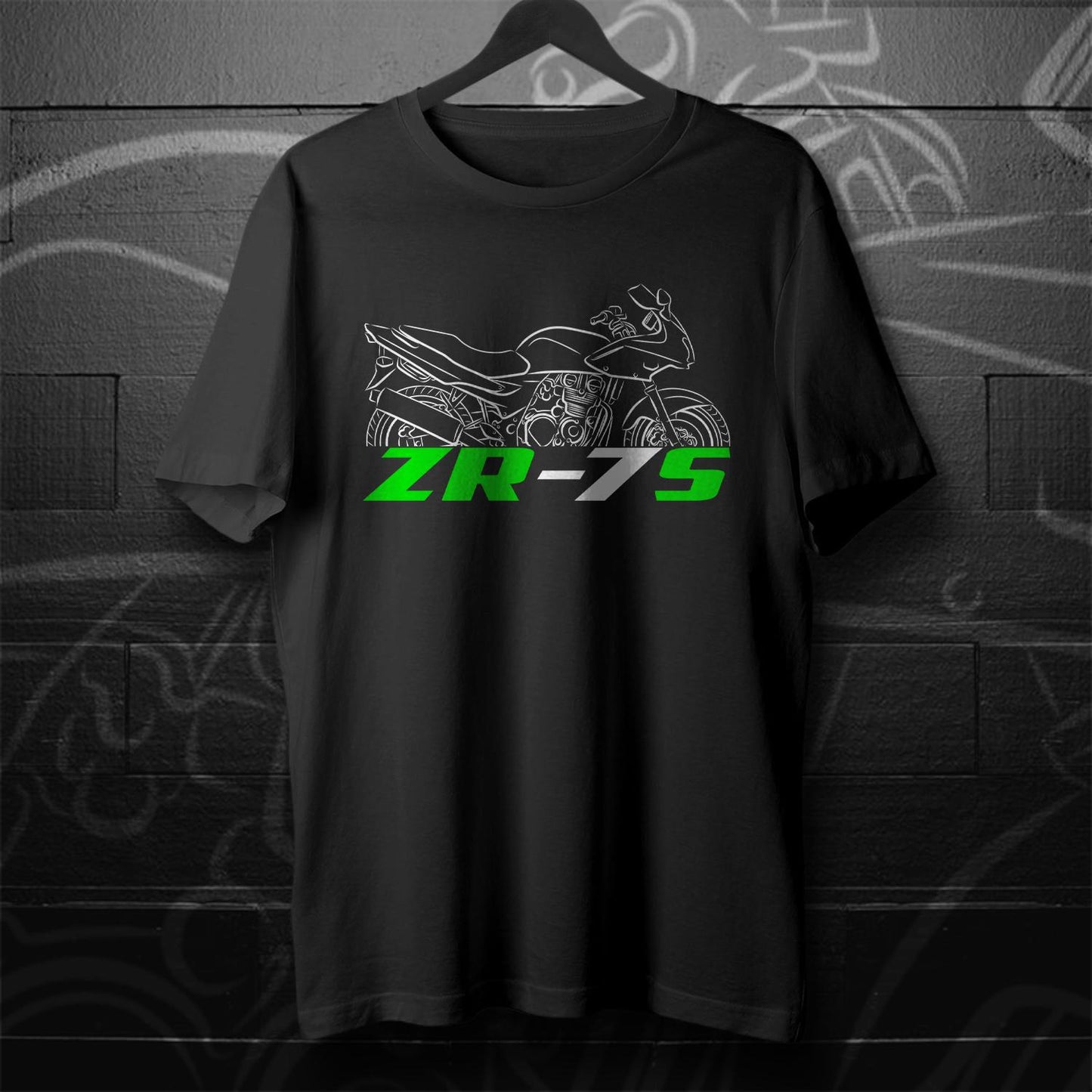 Kawasaki ZR-7 & ZR-7S Inspired T-Shirt - Motorcycle Tee Shirt for Riders