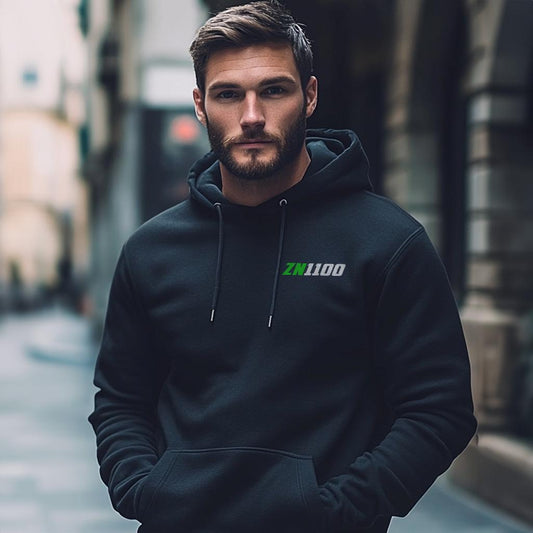 Kawasaki ZN1100 Inspired Hoodie - Motorcycle Sweatshirt for Riders