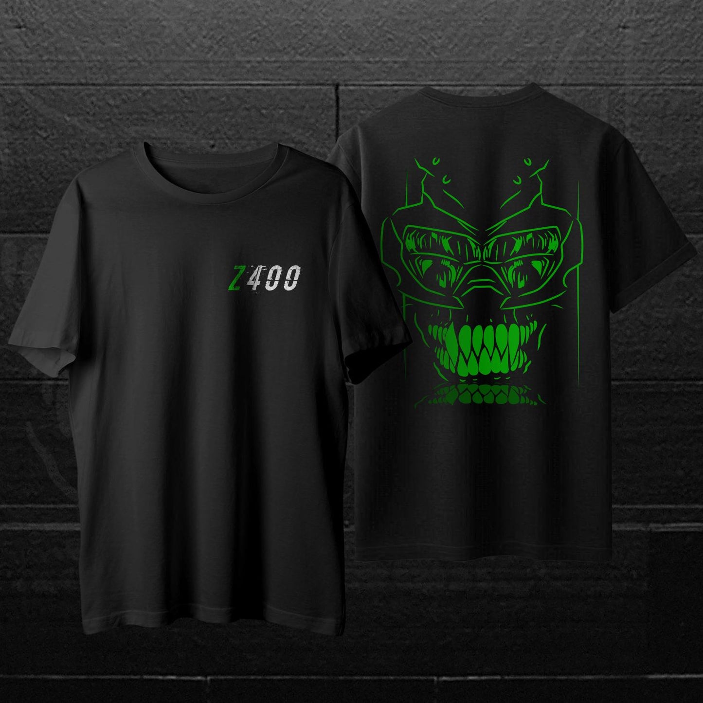 Kawasaki Z400 Inspired T-Shirt - Motorcycle Tee Shirt for Riders