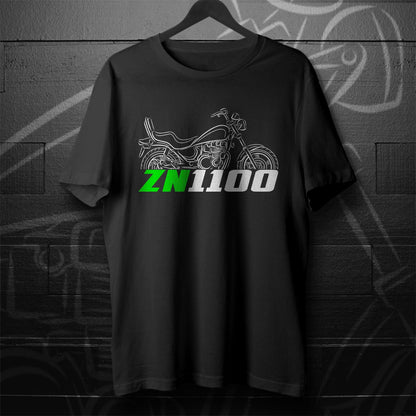 Kawasaki ZN1100 Inspired T-Shirt - Motorcycle Tee Shirt for Riders