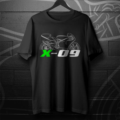 Kawasaki X-09 1992 Inspired T-Shirt - Motorcycle Tee Shirt for Riders