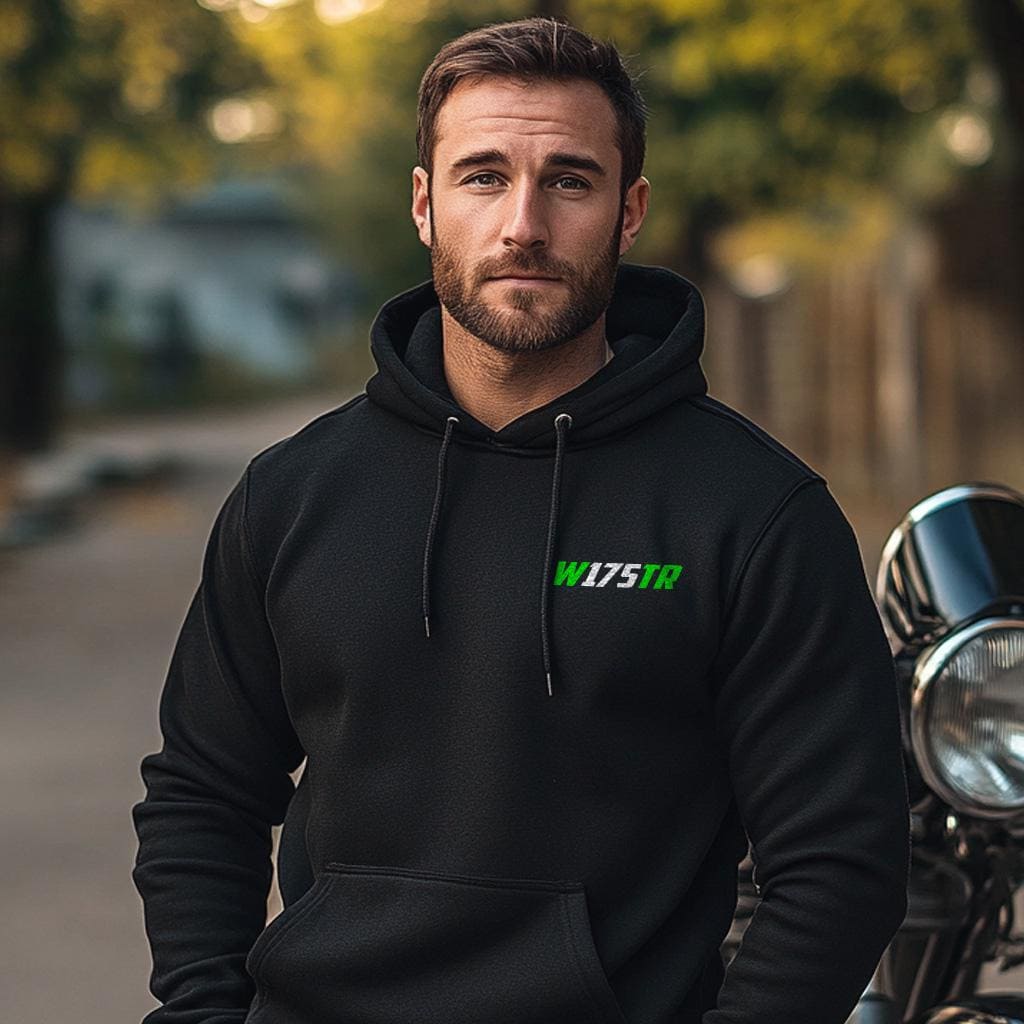 Kawasaki W175TR 2023 - 2024 Inspired Hoodie - Motorcycle Sweatshirt for Riders