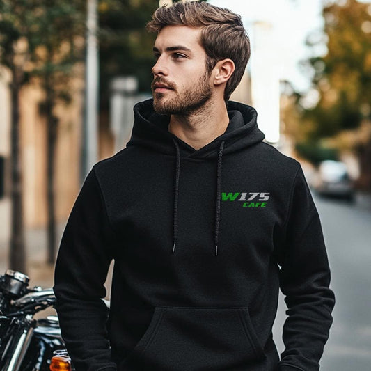 Kawasaki W175 Cafe 2017 - 2024 Inspired Hoodie - Motorcycle Sweatshirt for Riders
