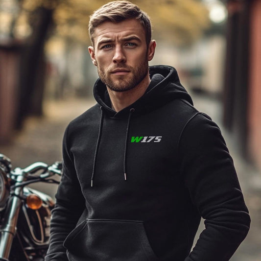 Kawasaki W175 2017 - 2024 Inspired Hoodie - Motorcycle Sweatshirt for Riders