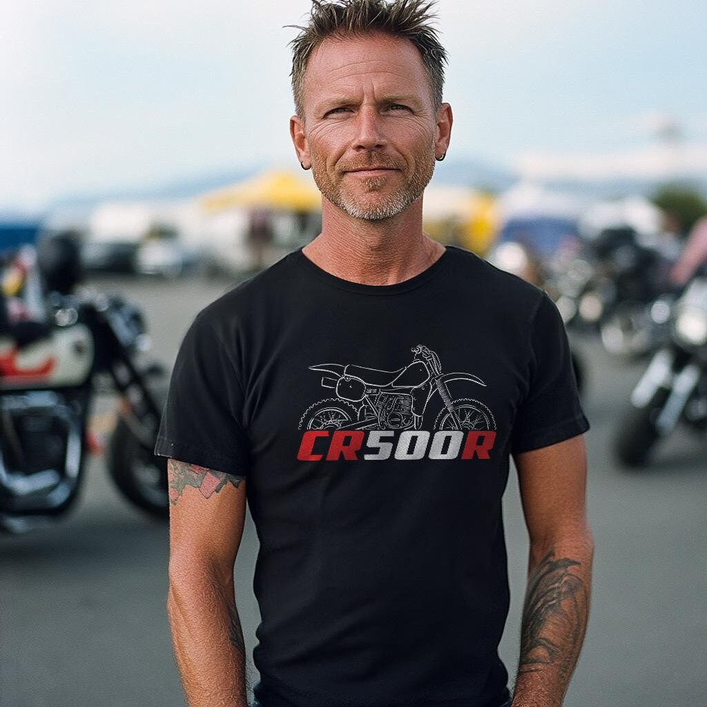 Honda CR500R Inspired T-Shirt - Motorcycle Tee Shirt