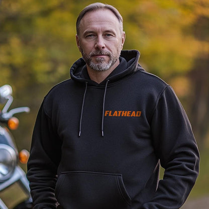 Harley-Davidson VL Flathead 1930 - 1933 Inspired Hoodie - Biker Motorcycle Sweatshirt