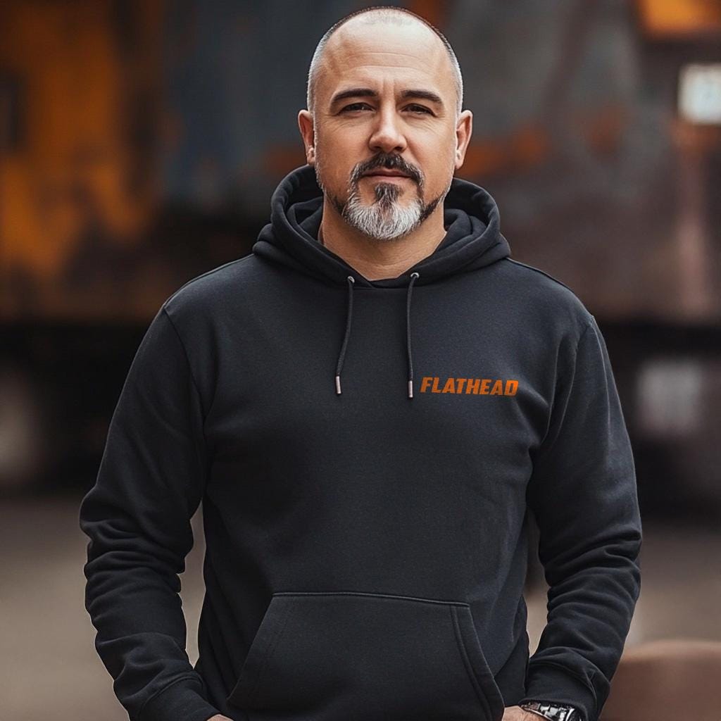 Harley-Davidson VD Flathead 1936 Inspired Hoodie - Biker Motorcycle Sweatshirt