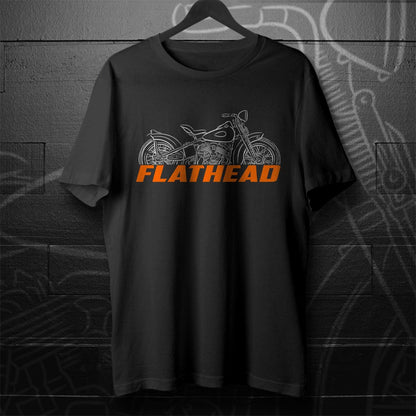 Harley-Davidson ULH Flathead Inspired T-Shirt - Biker Motorcycle Tee Shirt