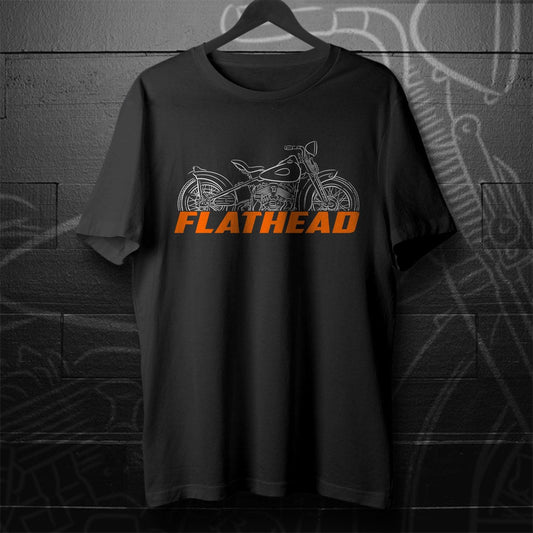 Harley-Davidson ULH Flathead Inspired T-Shirt - Biker Motorcycle Tee Shirt