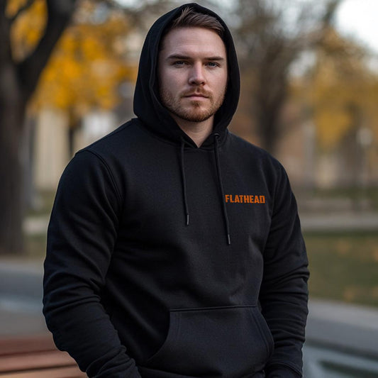 Harley-Davidson V Flathead 1930 - 1933 Inspired Hoodie - Biker Motorcycle Sweatshirt