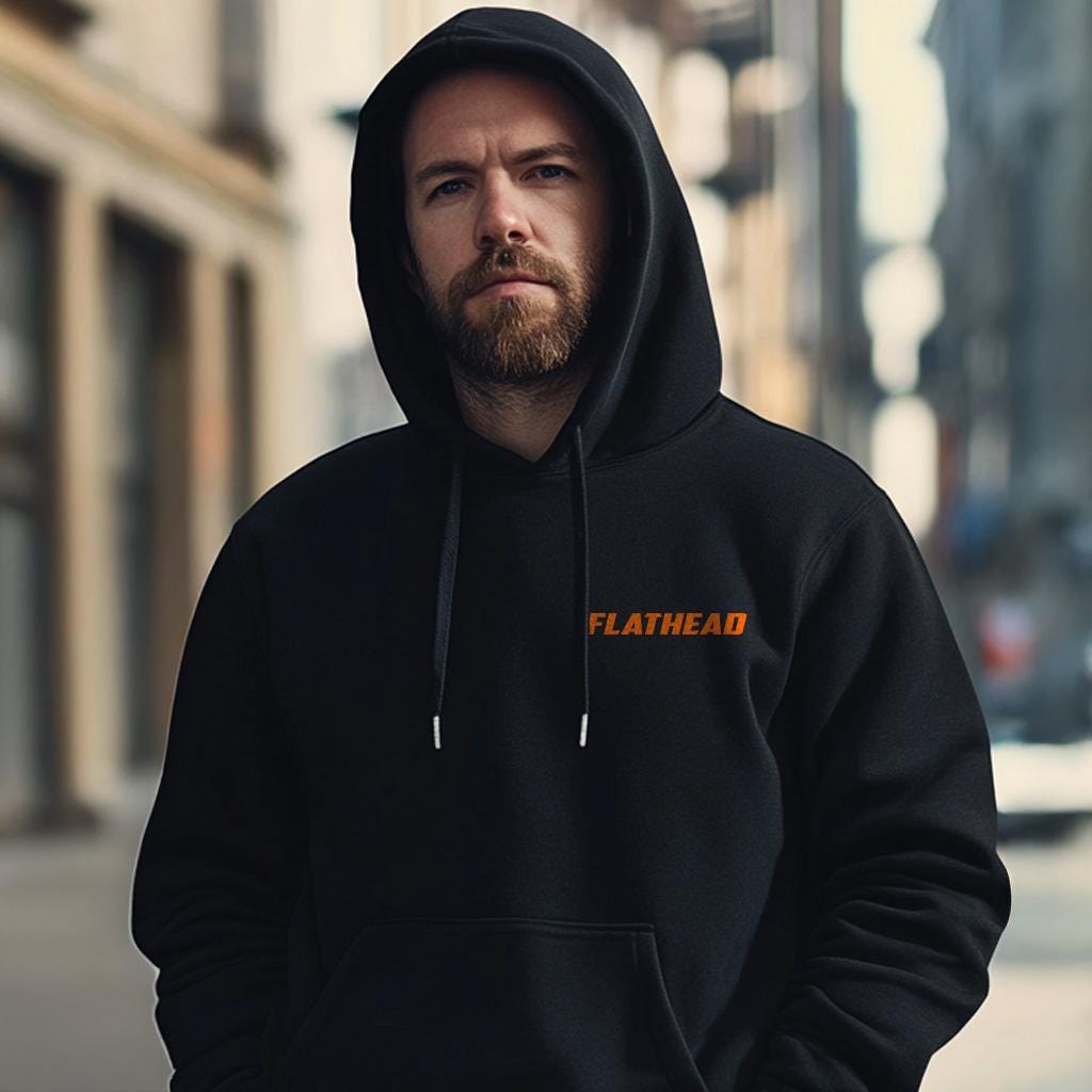 Harley-Davidson UMG Flathead 1937 - 1940 Inspired Hoodie - Biker Motorcycle Sweatshirt