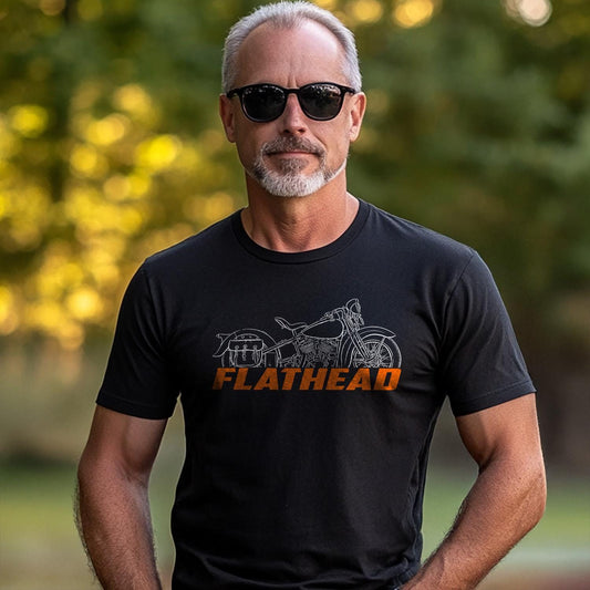 Harley-Davidson UL Flathead Inspired T-Shirt - Biker Motorcycle Tee Shirt