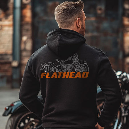 Harley-Davidson UL Flathead Inspired Hoodie - Biker Motorcycle Sweatshirt
