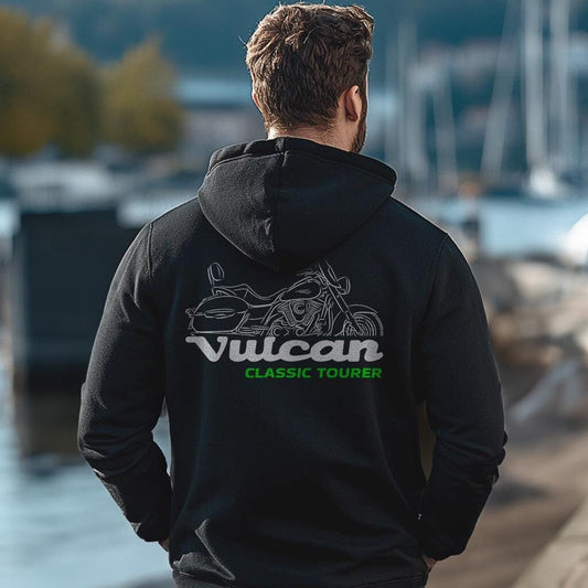 Kawasaki Vulcan 1700 Classic Tourer & Nomad VN1700 2009-16 Inspired Hoodie - Motorcycle Sweatshirt for Riders