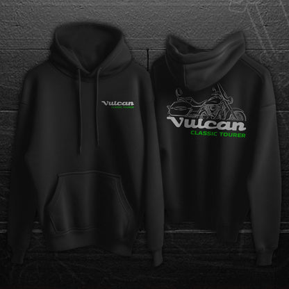 Kawasaki Vulcan 1700 Classic Tourer & Nomad VN1700 2009-16 Inspired Hoodie - Motorcycle Sweatshirt for Riders
