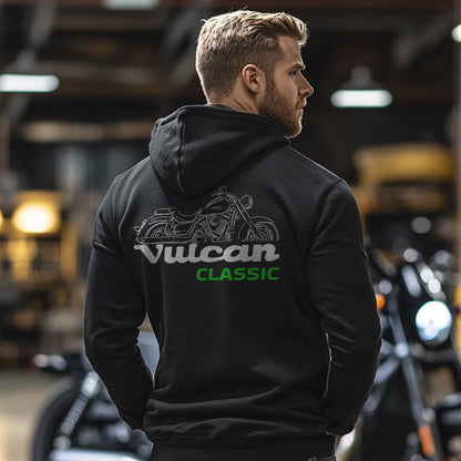 Kawasaki Vulcan 1700 Classic VN1700 2009-14 Inspired Hoodie - Motorcycle Sweatshirt for Riders