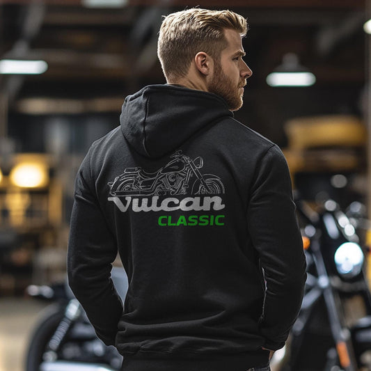 Kawasaki Vulcan 1700 Classic VN1700 2009-14 Inspired Hoodie - Motorcycle Sweatshirt for Riders