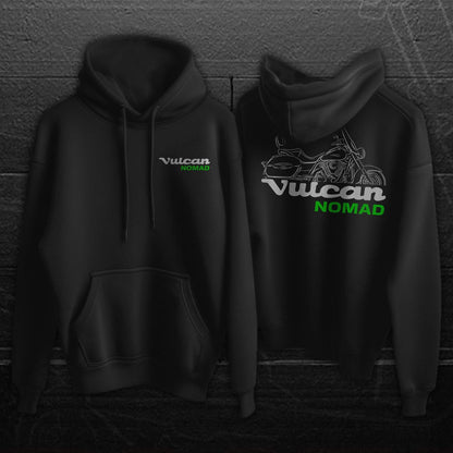 Kawasaki Vulcan 1700 Classic Tourer & Nomad VN1700 2009-16 Inspired Hoodie - Motorcycle Sweatshirt for Riders