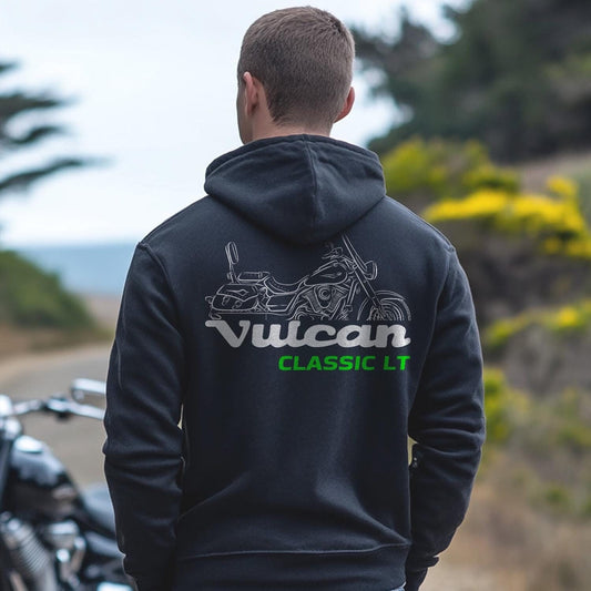 Kawasaki Vulcan VN1700G Classic LT 2009-10 Inspired Hoodie - Motorcycle Sweatshirt for Riders