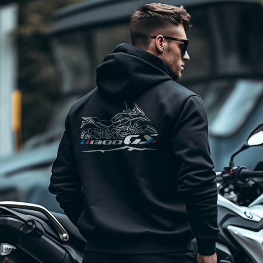 BMW R1300GS Hoodie - Motorcycle Sweatshirt for Motorrad Riders