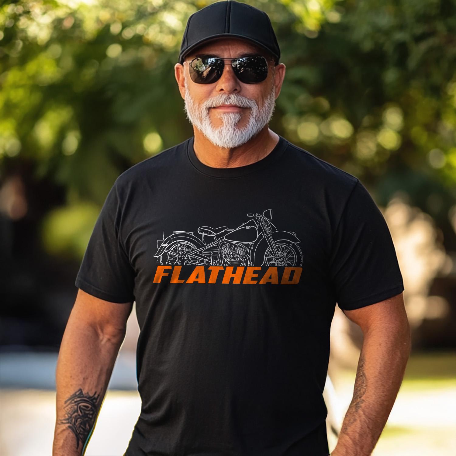 Harley Davidson WLC 1942 - 1944 Inspired T-Shirt - Biker Motorcycle Tee Shirt