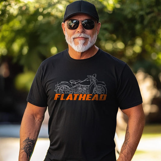 Harley Davidson WLC 1942 - 1944 Inspired T-Shirt - Biker Motorcycle Tee Shirt