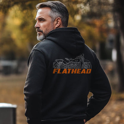 Harley-Davidson WLA 1940 - 1943 Inspired Hoodie - Biker Motorcycle Sweatshirt