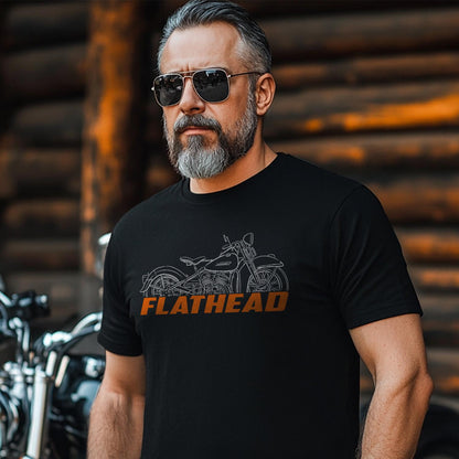 Harley-Davidson WL WL-SP 1945 - 1951 Inspired T-Shirt - Biker Motorcycle Tee Shirt