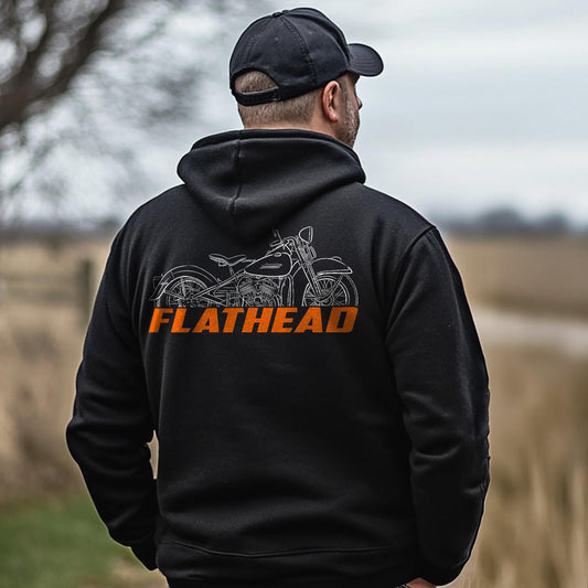 Harley-Davidson WL WL-SP 1945 - 1951 Inspired Hoodie - Biker Motorcycle Sweatshirt