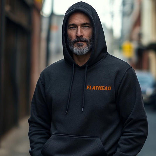 Harley-Davidson W WL WLD 1937 - 1942 Inspired Hoodie - Biker Motorcycle Sweatshirt